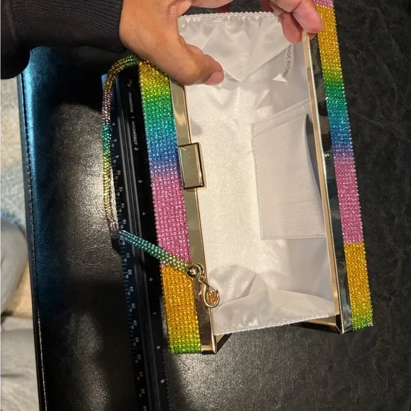 Colorful Beaded Clutch - Picture 2 of 2